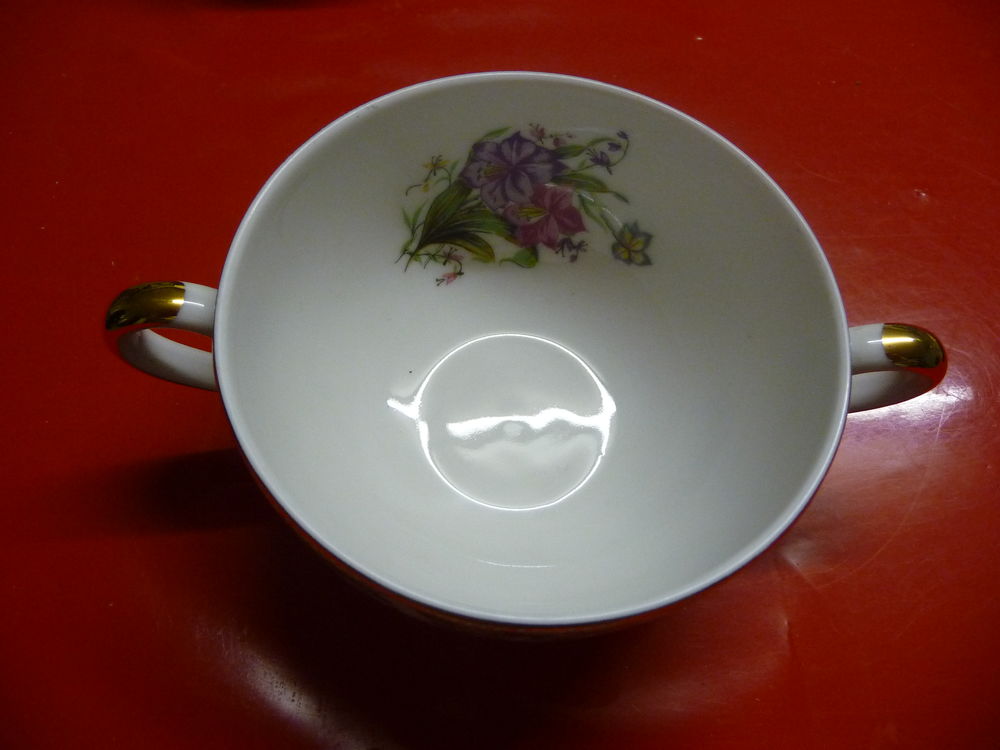 Services &agrave; caf&eacute; et &agrave; g&acirc;teaux en porcelaine Décoration