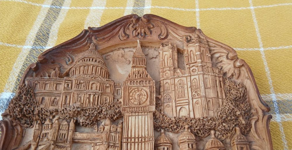 Assiette D&eacute;coration de 14,5 cm de diam&egrave;tre : D&eacute;cor en Relief Décoration