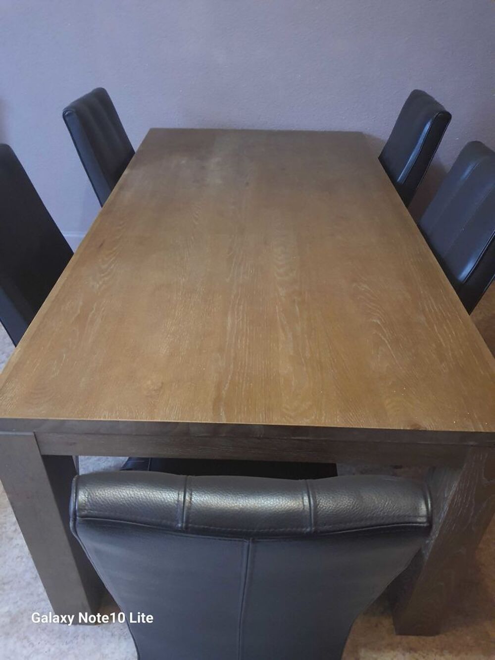 TABLE DE SALLE A MANGER 6 PERSONNES. Meubles