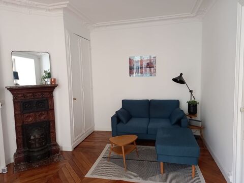 Lot : Canap� + Pouf Stockholm bleu nuit (LA REDOUTE) 0 Paris 18 (75)