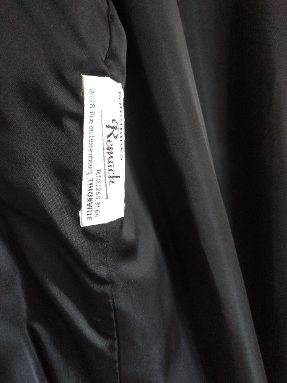 Veste Vison, port&eacute; 1x, Vêtements