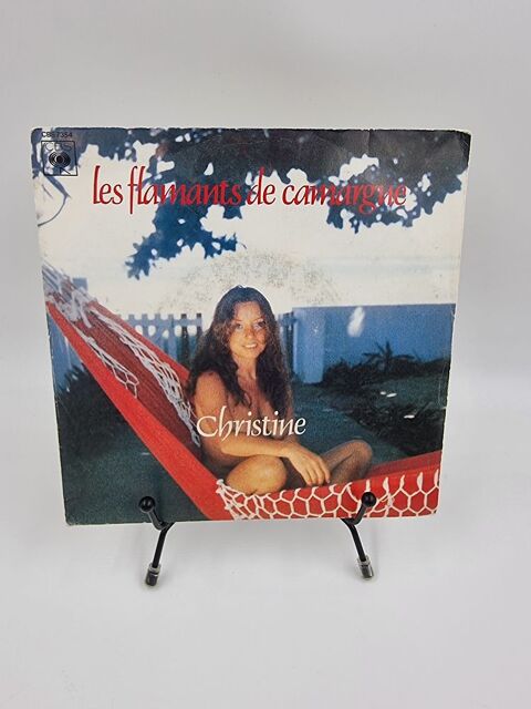 Vinyle 45 tours Christine : Les Flamants de Camargue  9 Vulbens (74)