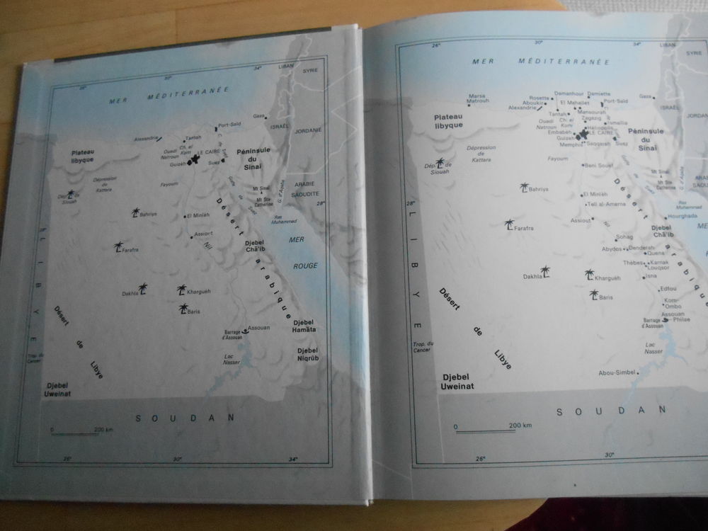 &Eacute;GYPTE &Eacute;ditions Larousse Collection Monde &amp; Voyages (1990) Livres et BD