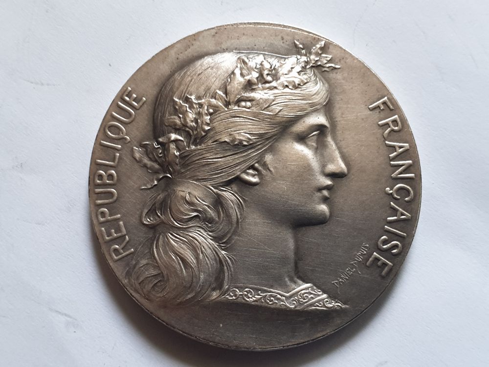 M&eacute;daille Ville de Bordeaux en bronze 