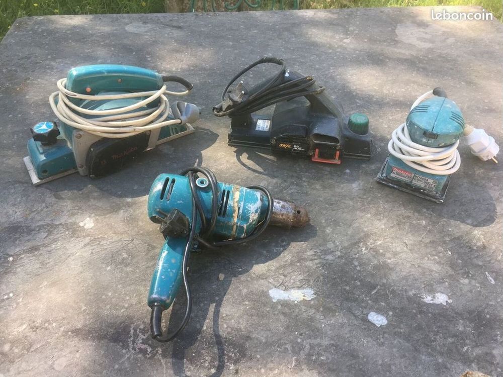 Raboteuse/ponceuse/perceuse Makita,Skil Bricolage