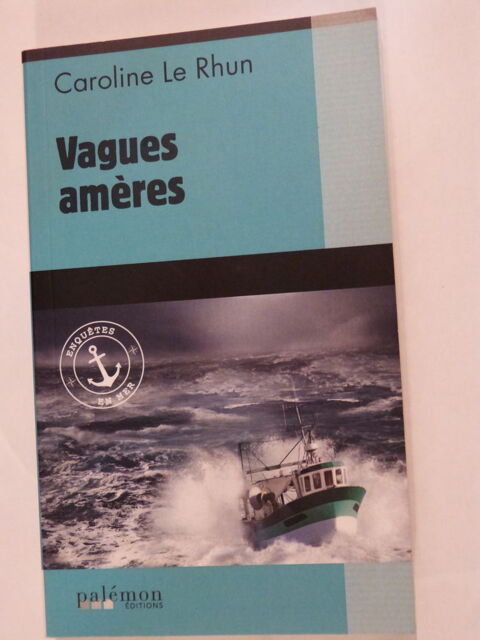 VAGUES AMERES  roman policier  BRETON PALEMON 5 Brest (29)