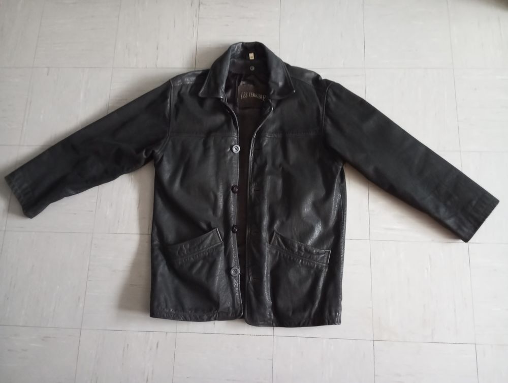veste cuir v&eacute;ritable "les terribles" Vêtements