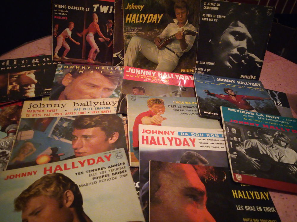 Divers sur Johnny Hallyday CD et vinyles