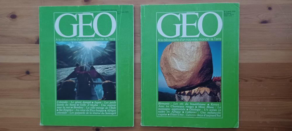 Magazine GEO Livres et BD