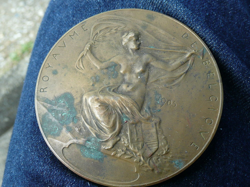 M&eacute;daille Exposition Universelle de Li&egrave;ge 1905 