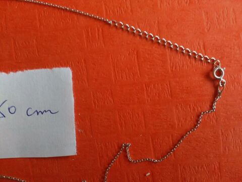 Cha�ne fine en argent 925 - 50 cm 15 Marcq-en-Bar�ul (59)