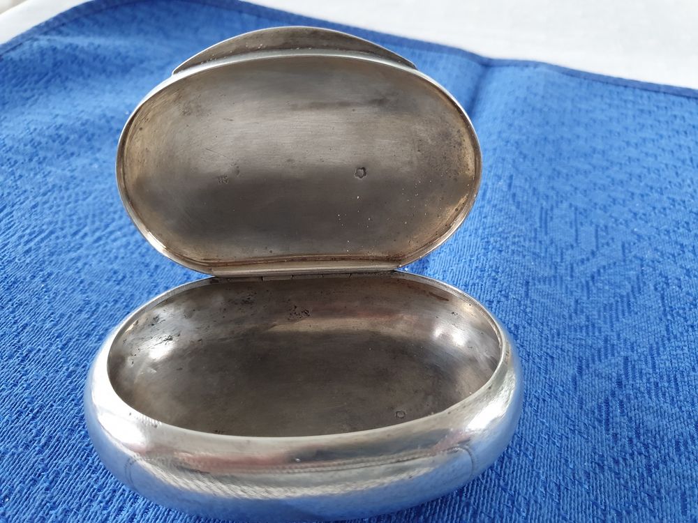 TABATIERE ANCIENNE ARGENT MASSIF 