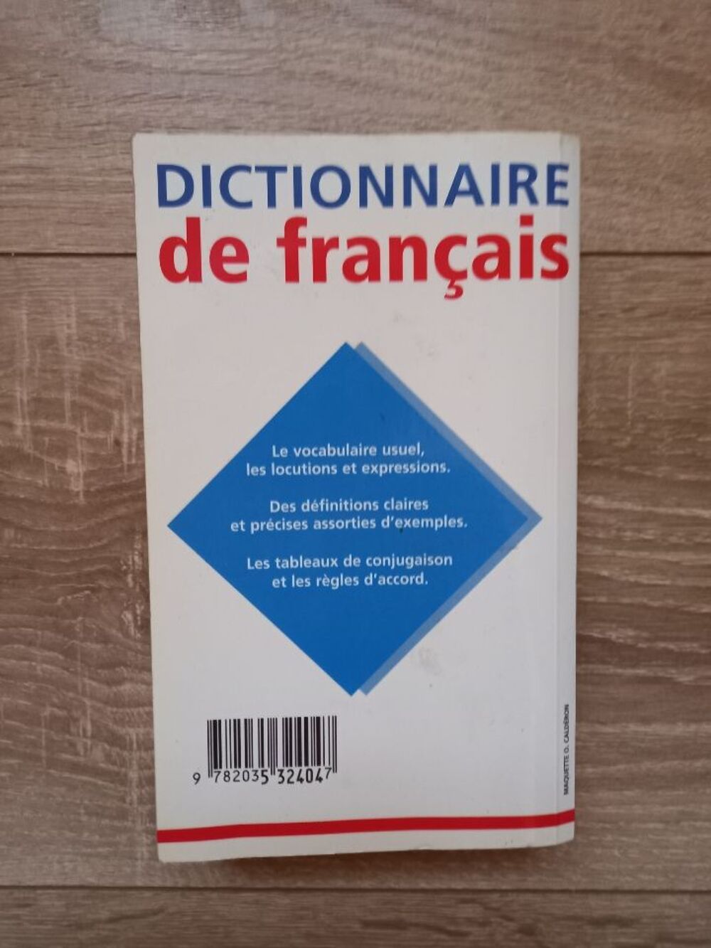 Dictionnaire de Fran&ccedil;ais &eacute;ditions Larousse Livres et BD