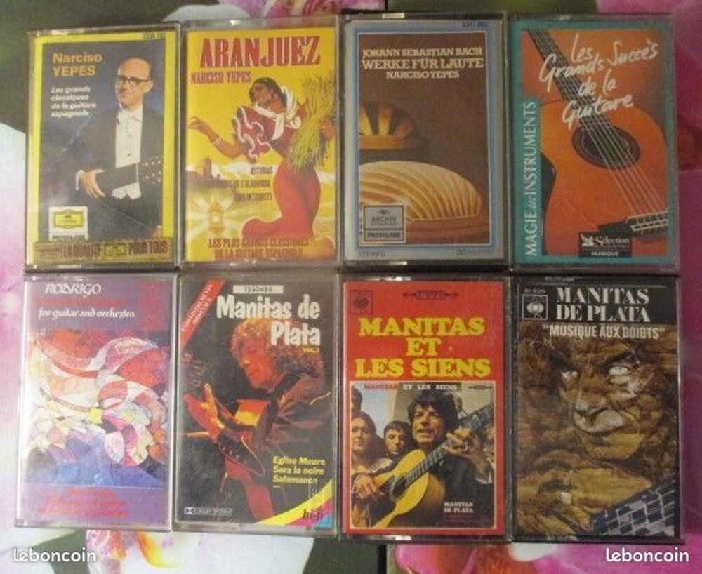 Cassettes audio " guitare-guitaristes " CD et vinyles