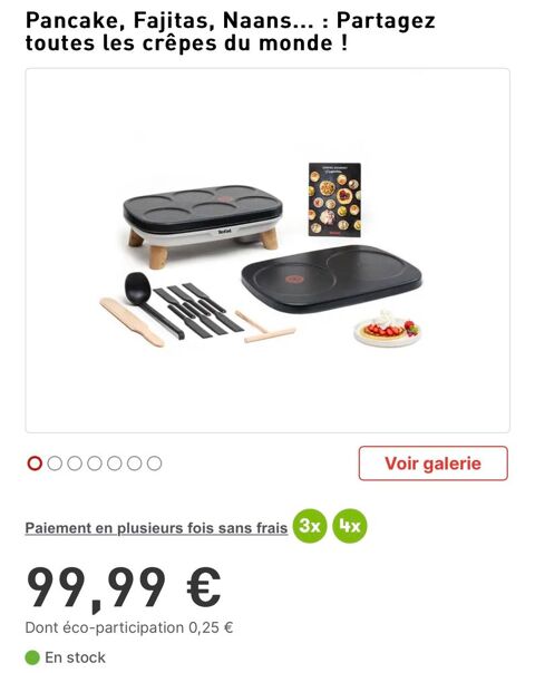 Tefal Multi Crepes trois in one 30 Vitry-sur-Seine (94)