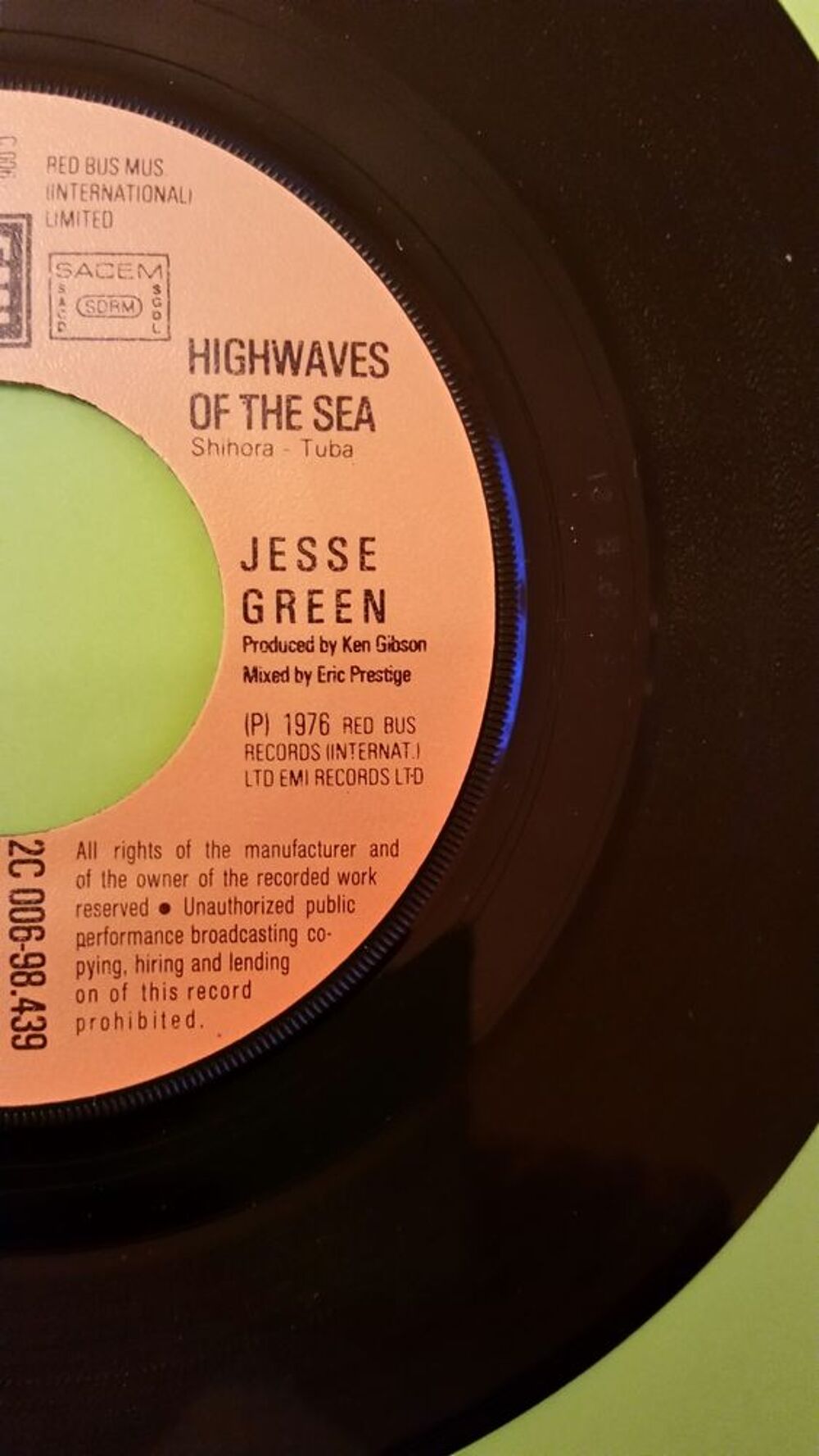 JESS GREEN CD et vinyles