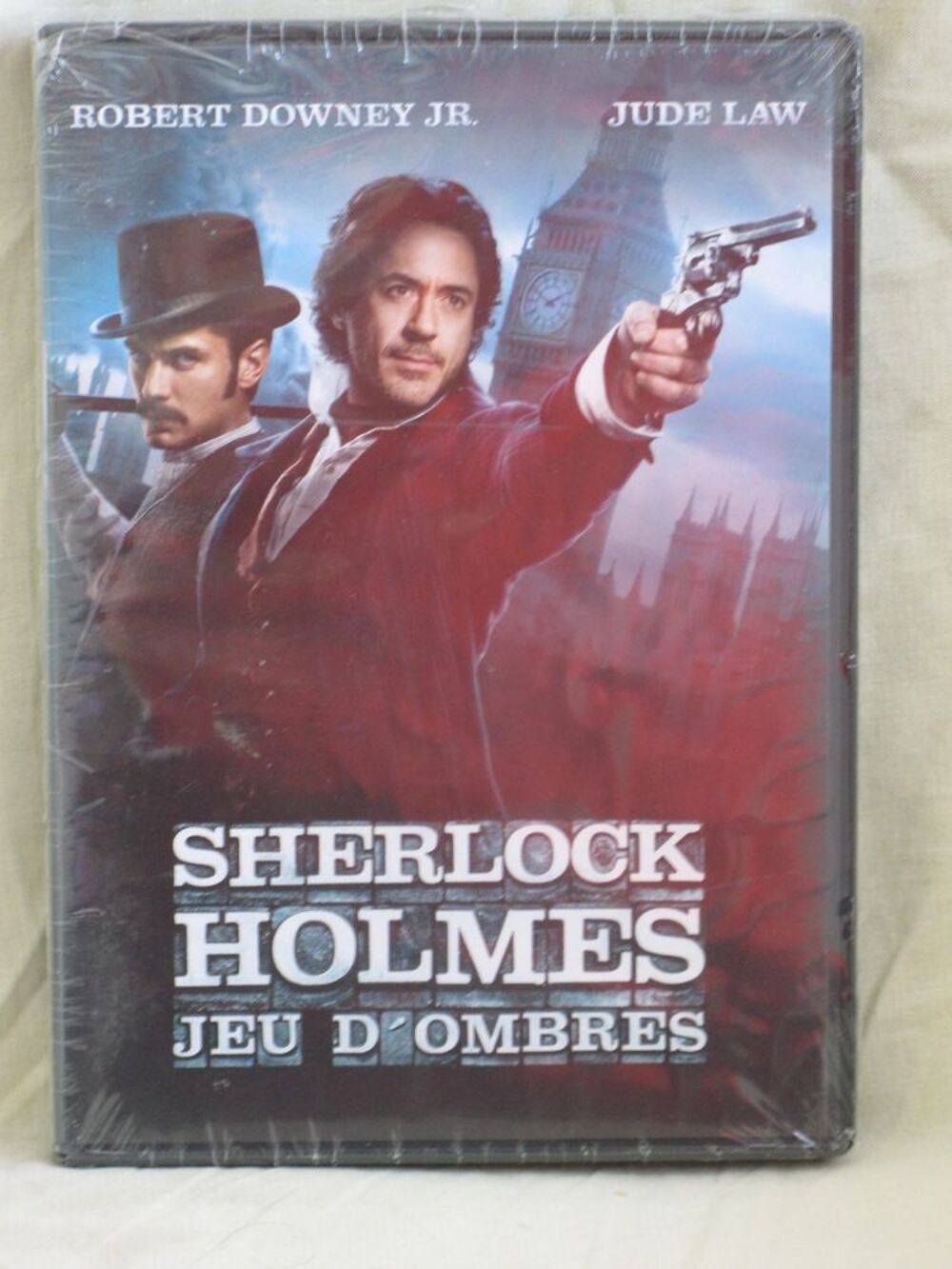 Sherlock Holmes jeu d'ombres DVD et blu-ray