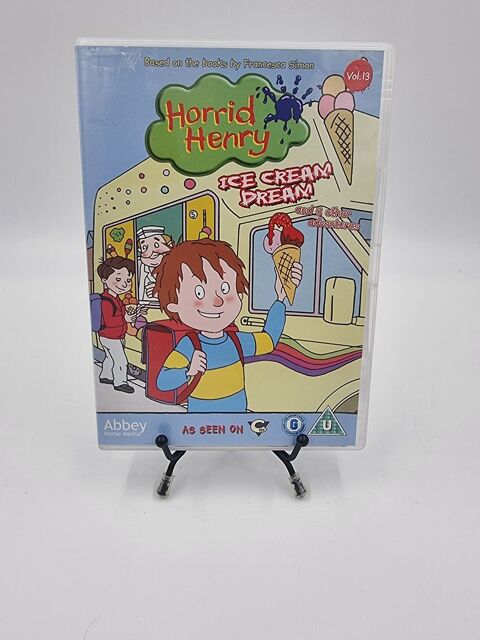 Film DVD Horrid Henry Vol.13 (Ice Cream Dream) en boite  2 Vulbens (74)