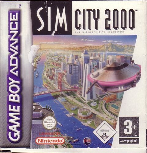 Jeu game boy advance sim city 2000 10 Courbevoie (92)