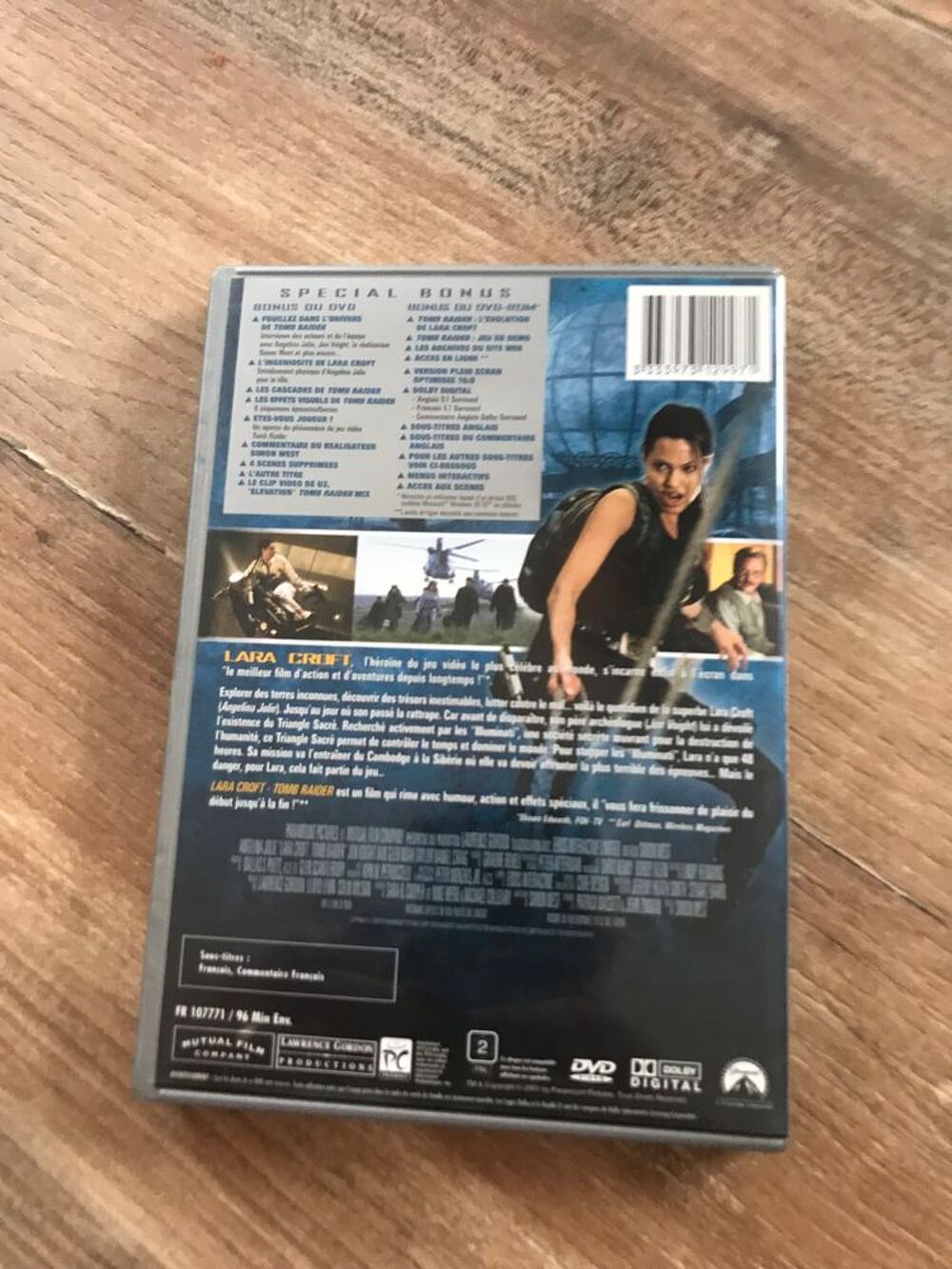 DVD collector " Tom Raider " DVD et blu-ray