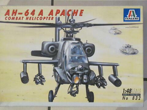 Maquette du Apache AH-64 - Italeri - 1/48 - Maquette  monte 10 Hyres (83)
