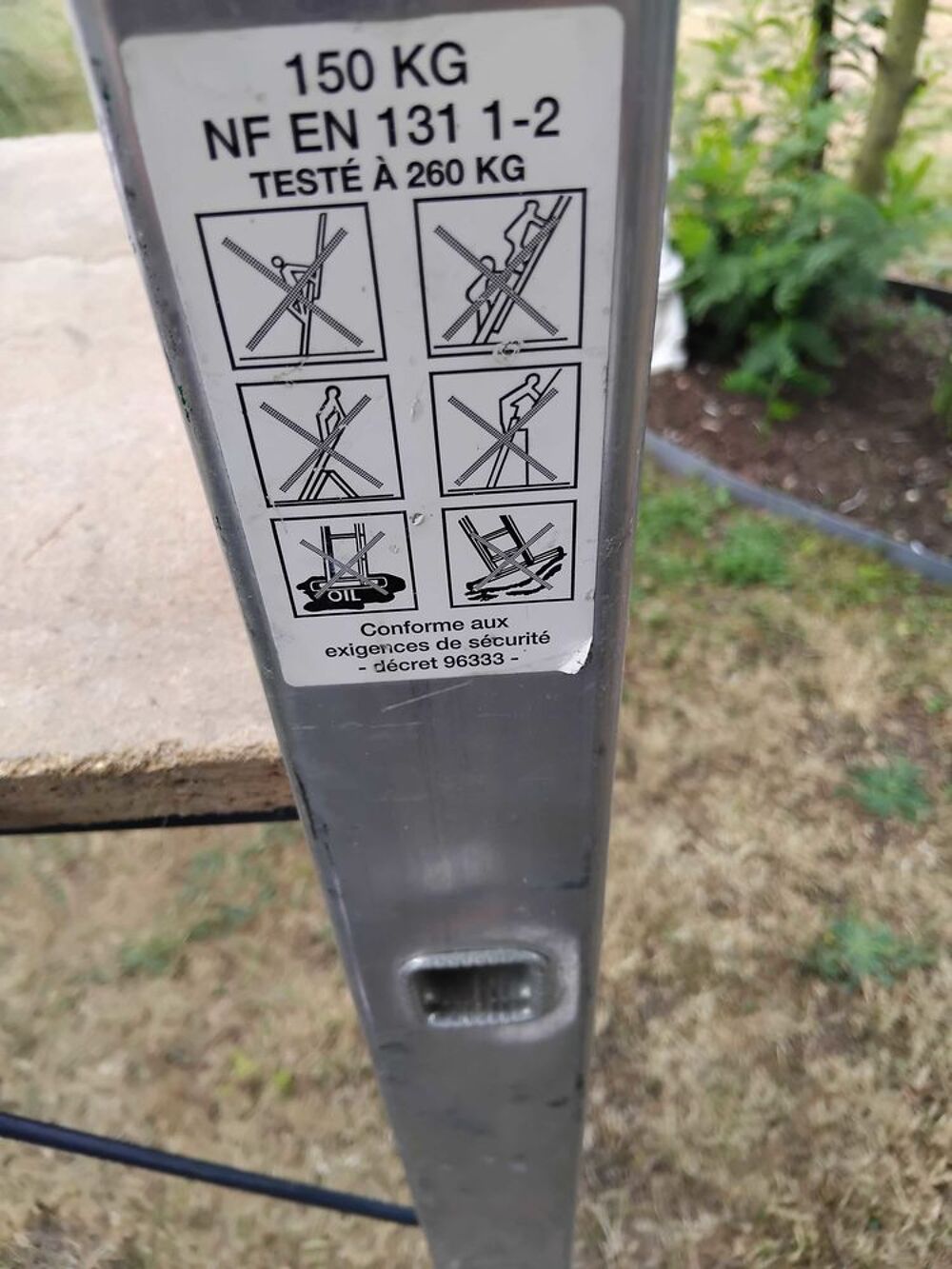 &eacute;chafaudage Jardin