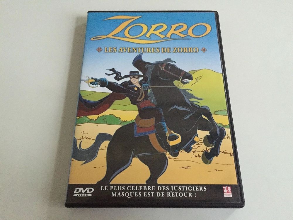 Zorro - Les aventures de Zorro DVD et blu-ray