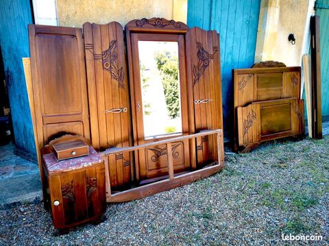 Chambre art dco 490 La Flche (72)