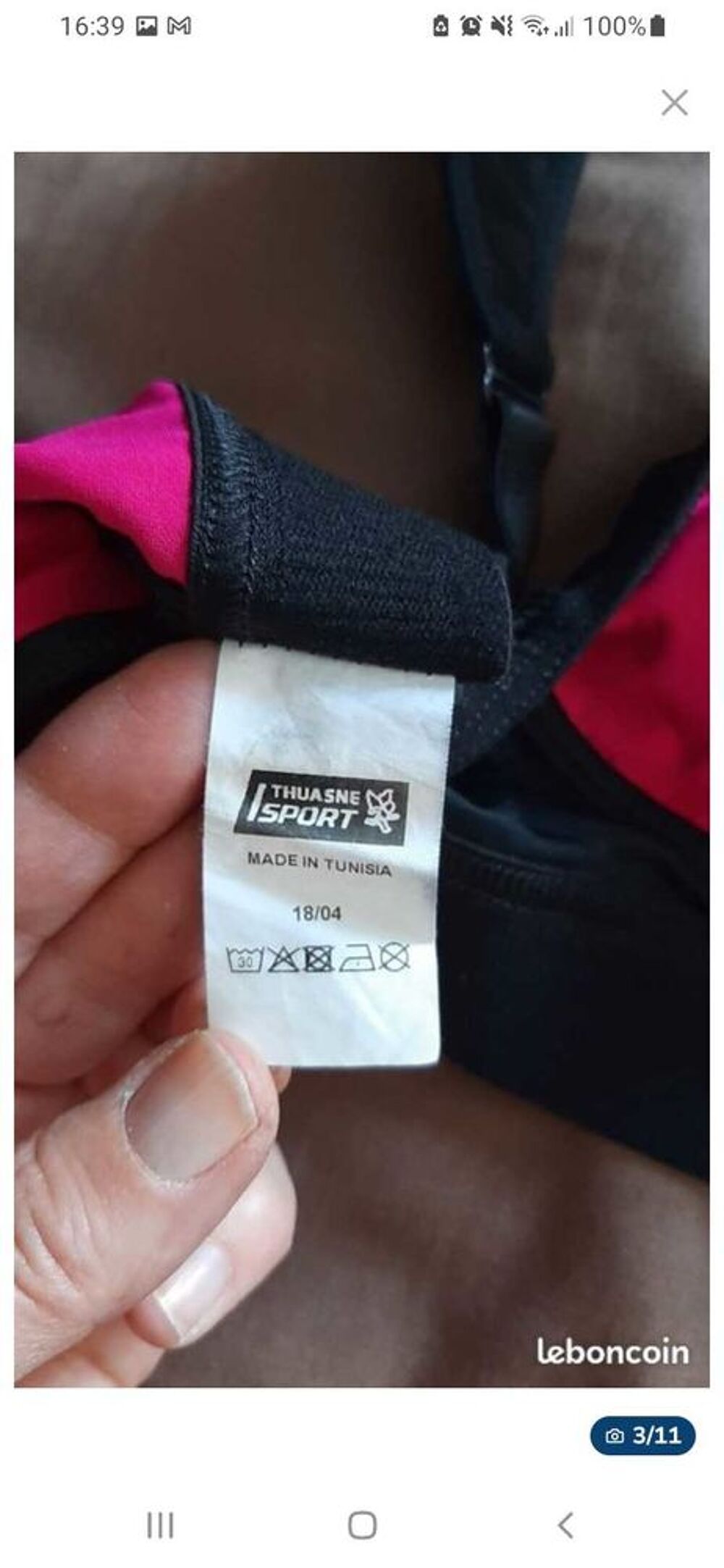 brassi&egrave;re sport thusane Vêtements