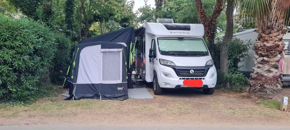 AUVENT IND&Eacute;PENDANT POUR CAMPING-CAR Jardin