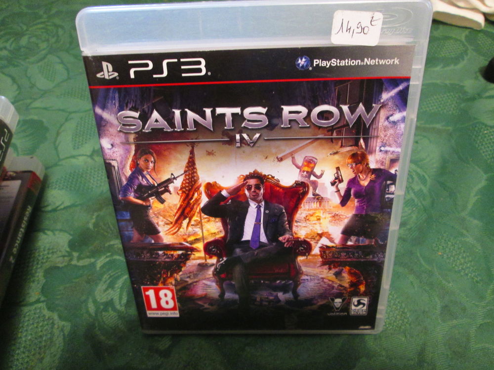 JEU PS3 SAINT ROW IV + LIVRET BON ETAT Consoles et jeux vidéos