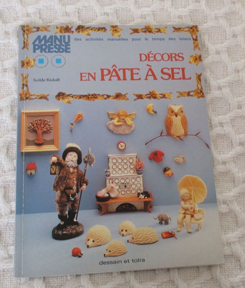LIVRE DECORS EN PATE A SEL Livres et BD