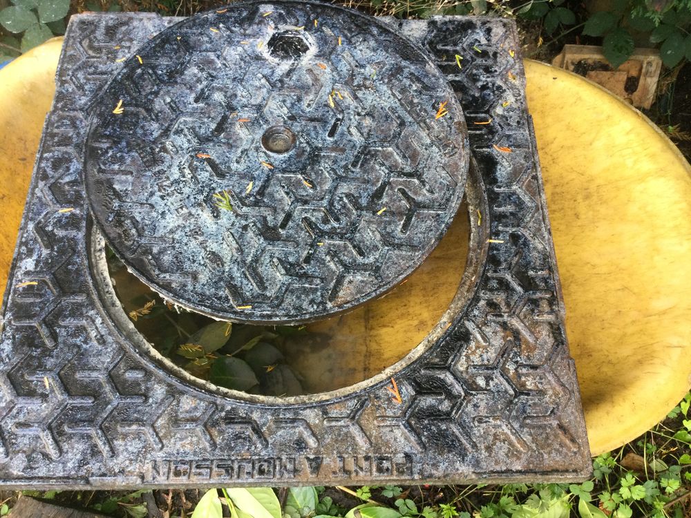 Plaque de regard Bricolage