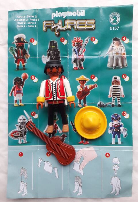 PLAYMOBIL 5157 le Mariachi 8 Limoges (87)