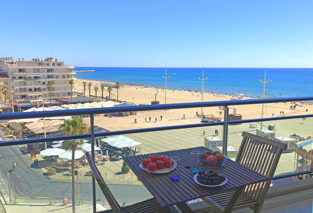   Studio + terrasse, centre plage, 1ere ligne, superbe vue mer Languedoc-Roussillon, Canet-en-Roussillon (66140)