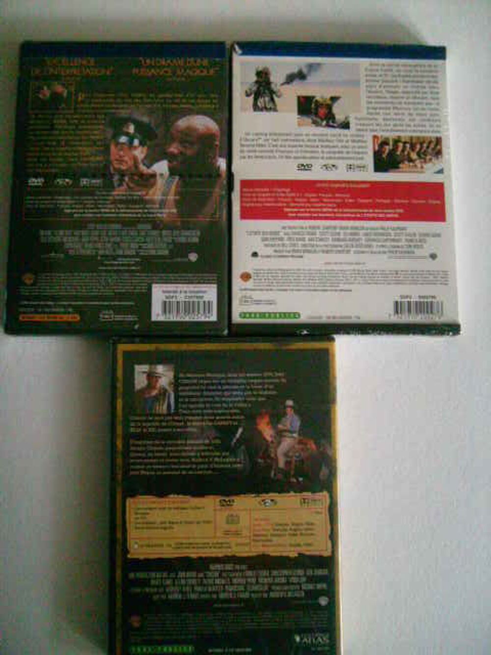 3 DVD FILM AMERICAIN DVD et blu-ray