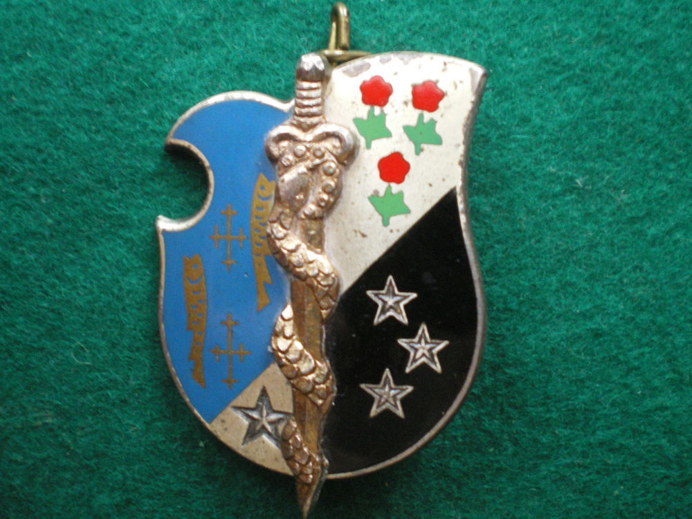 Insigne de Sant&eacute; - 11&deg; Compagnie M&eacute;dicale 1&deg;CA. 