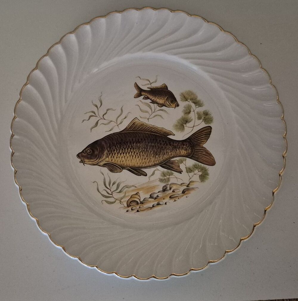 Service &agrave; poissons Décoration