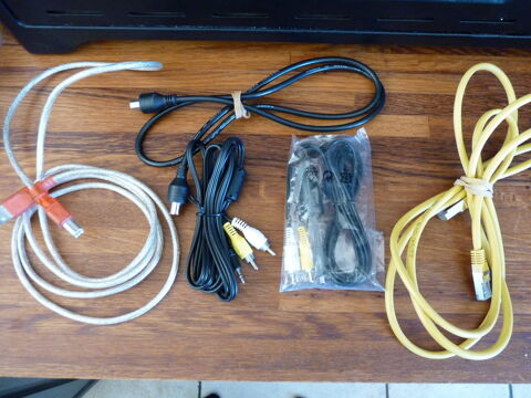 cable connectique tv tel box ampli pc informatique 1 Brienne-le-Chteau (10)