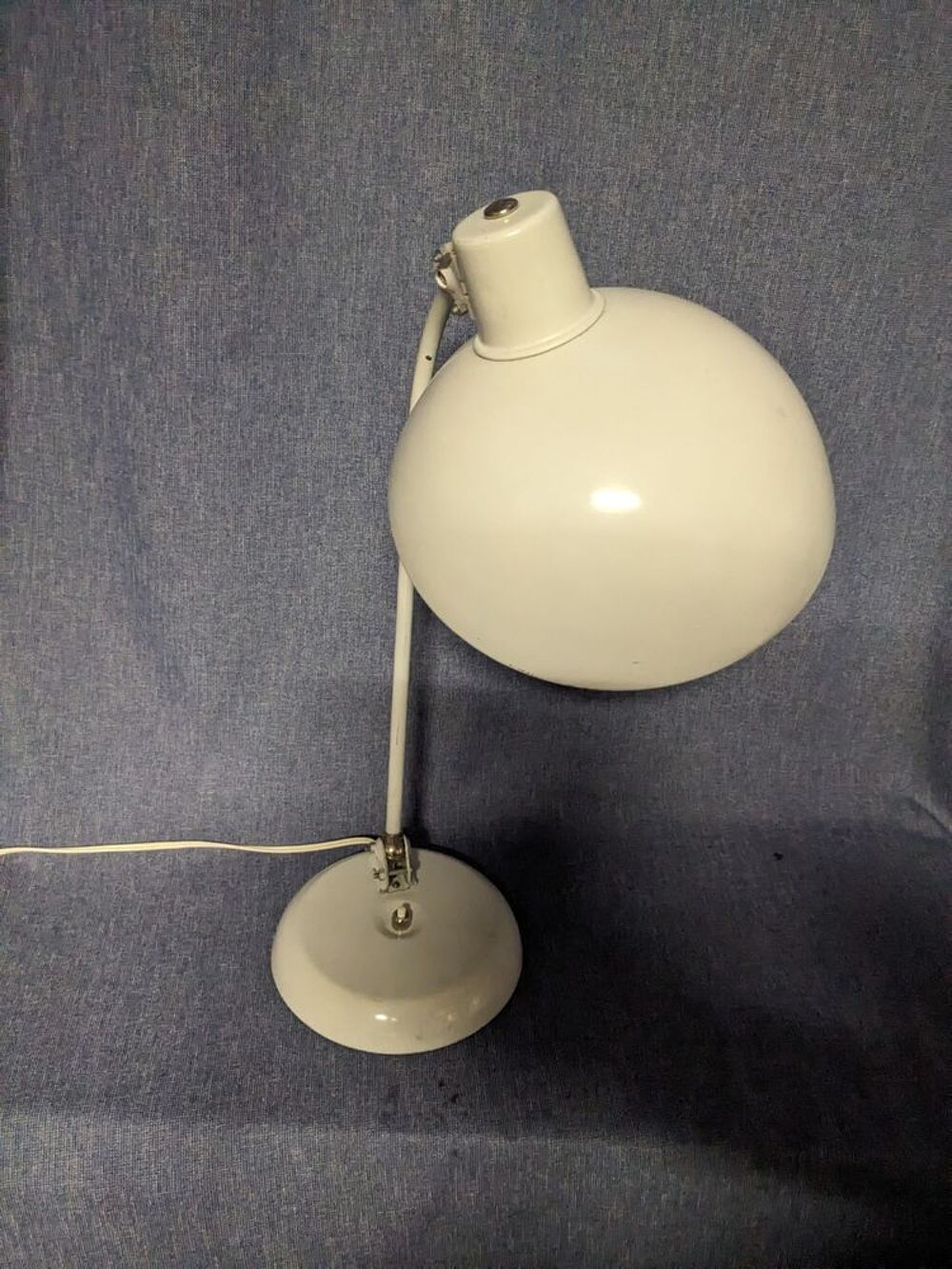 Lampe art d&eacute;co vintage 1950 en tres bon &eacute;tat de bureau ou d' Décoration