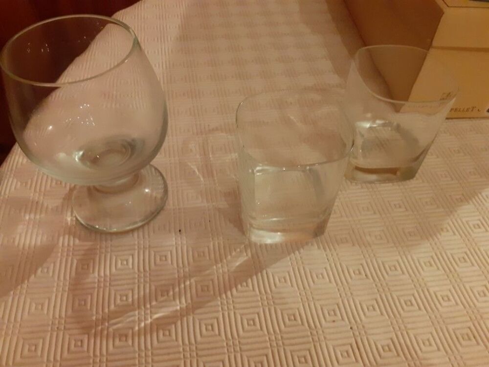 3 verres Décoration