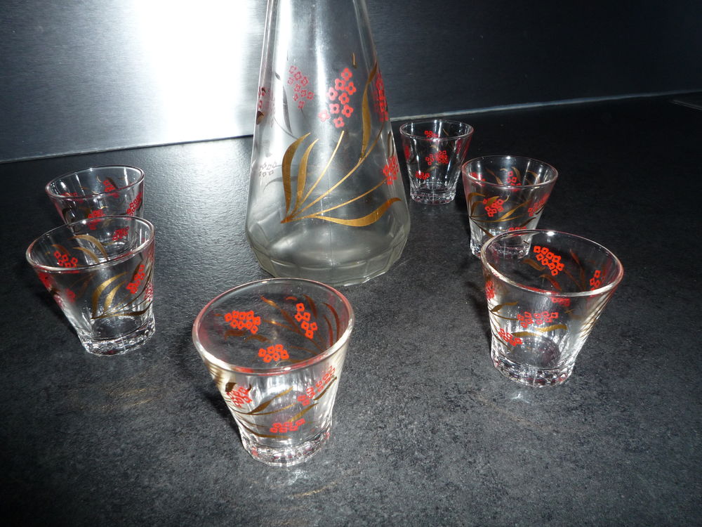 Service &agrave; liqueur. Cuisine