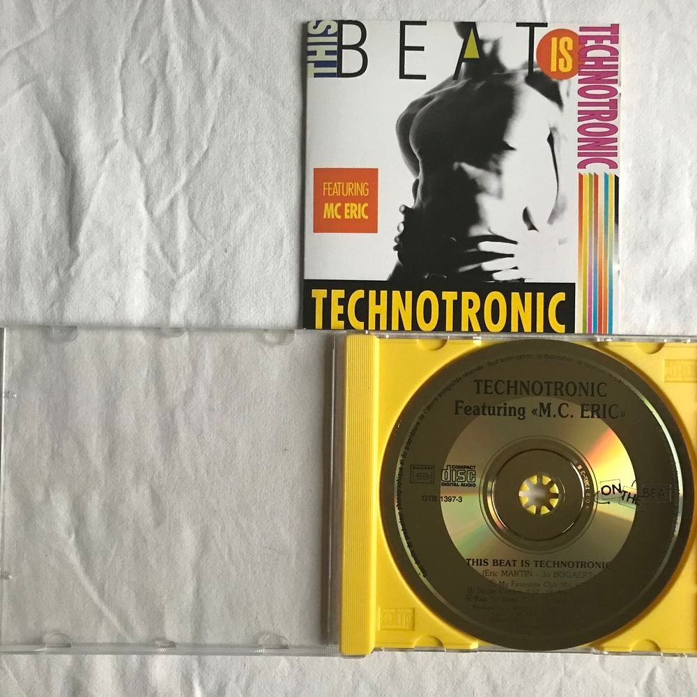 CD Technotronic Featuring MC Eric - This Beat Is CD et vinyles
