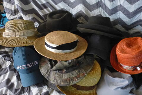 Gros lot 23 chapeaux casquettes 50 Laroque-d'Olmes (09)