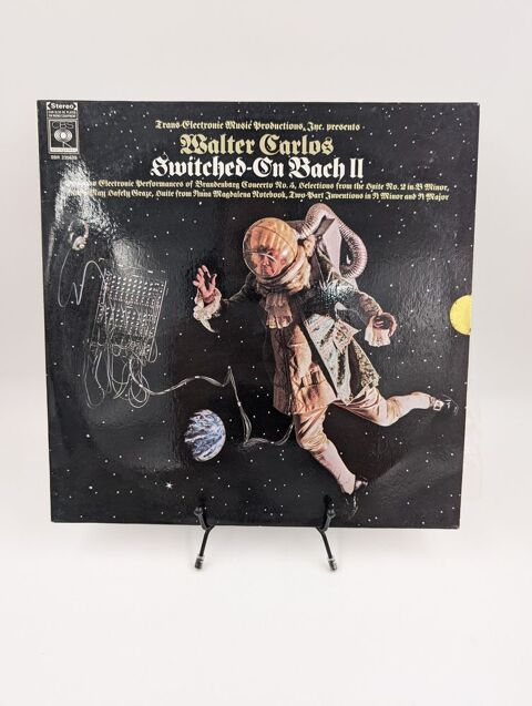 Vinyle 33 tours Walter Carlos Switched-On Bach II (2)  12 Vulbens (74)