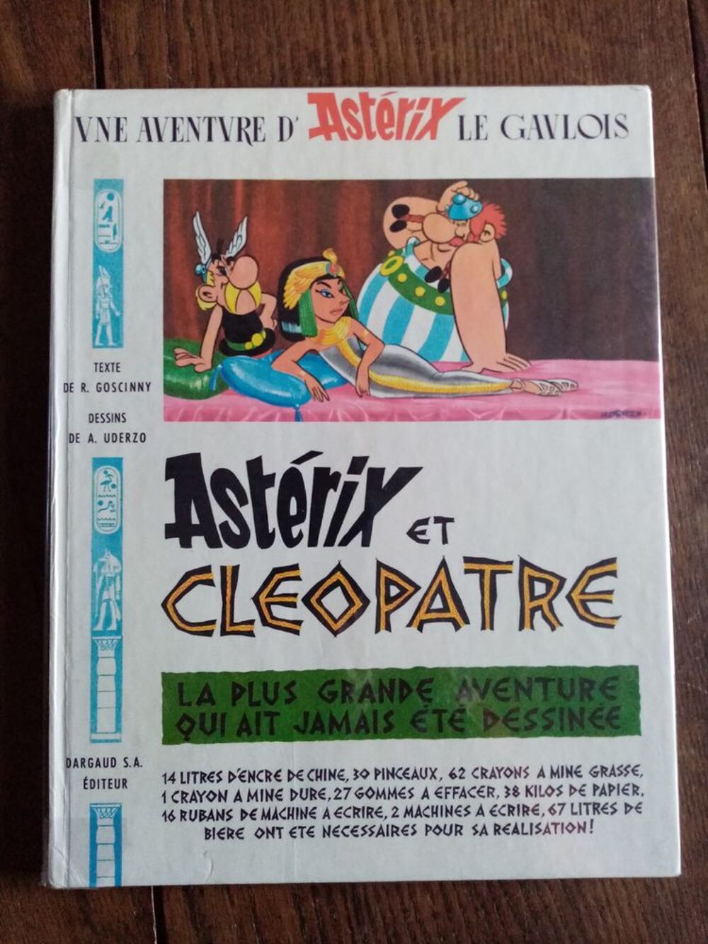 Album Ast&eacute;rix et Cl&eacute;opatre Livres et BD