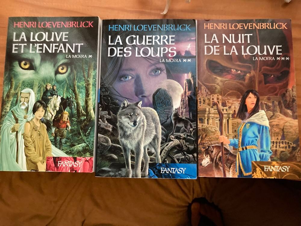 Trilogie "LA MO&Iuml;RA" de Henri LOEVENBRUCK Livres et BD