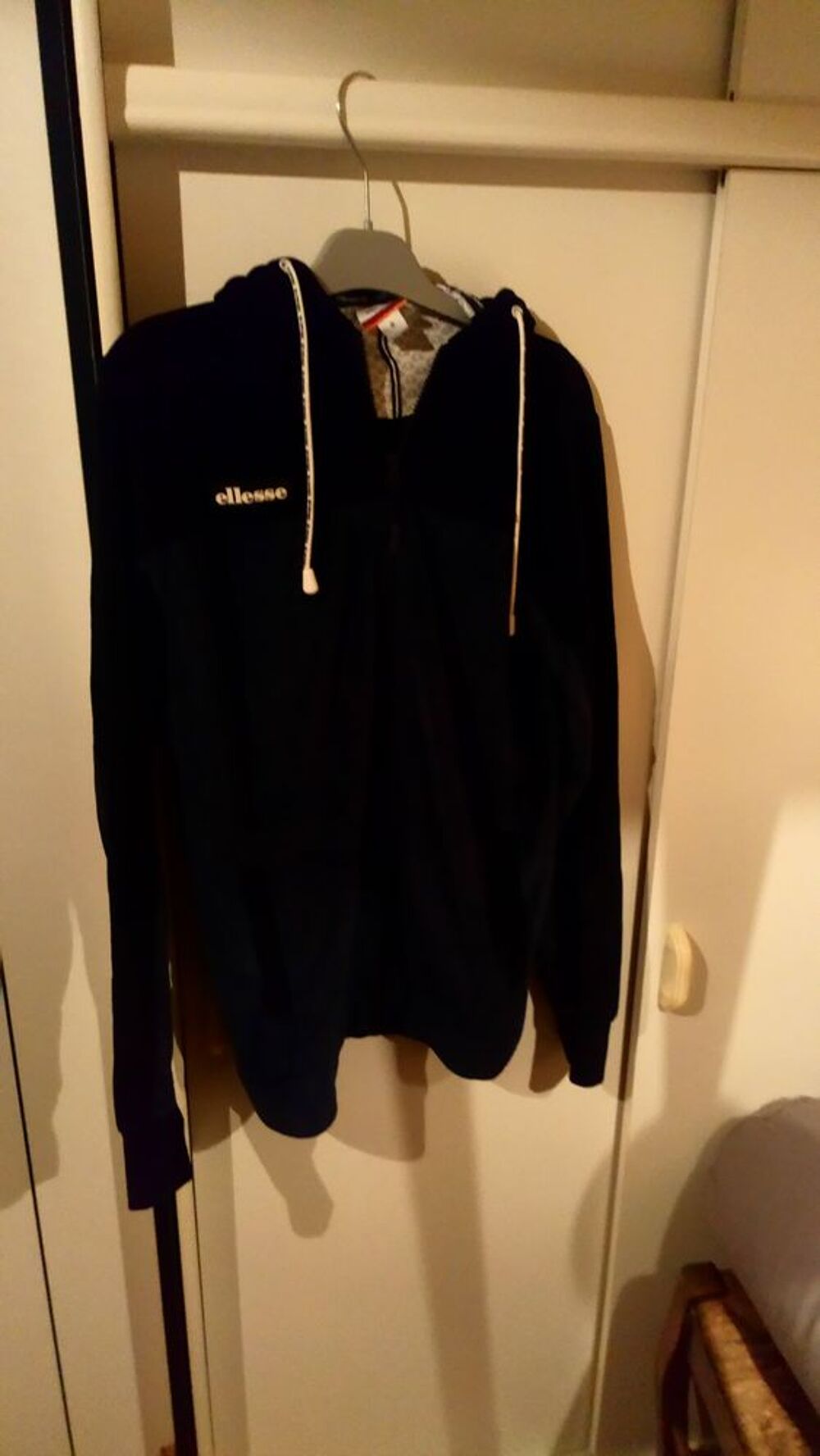 VESTE A CAPUCHE HOMME ELLESSE BLEU MARINE Vêtements