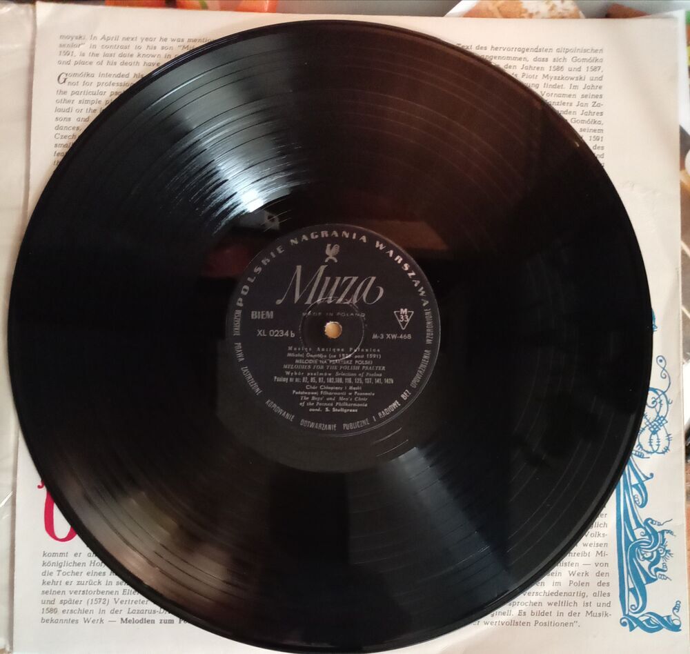 MUSICA ANTIGUA POLONICA / DISQUE VYNIL 33 T CD et vinyles