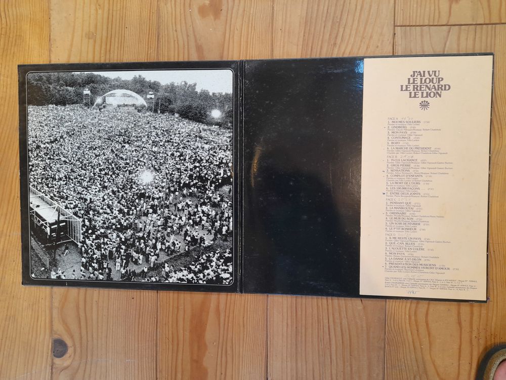 J'ai vu le loup, le renard, le lion Double LP CD et vinyles